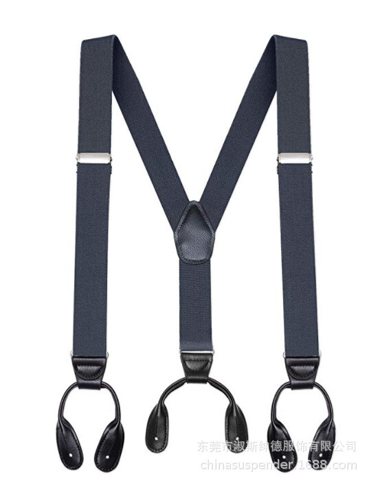 Ležerne muške naramenice 6 kopči prekogranična dostava visokokvalitetne naramenice za odrasle s gumbima