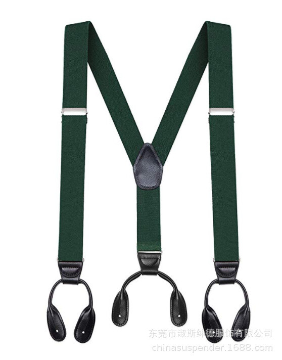 Ležerne muške naramenice 6 kopči prekogranična dostava visokokvalitetne naramenice za odrasle s gumbima