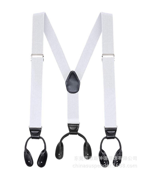 Ležerne muške naramenice 6 kopči prekogranična dostava visokokvalitetne naramenice za odrasle s gumbima