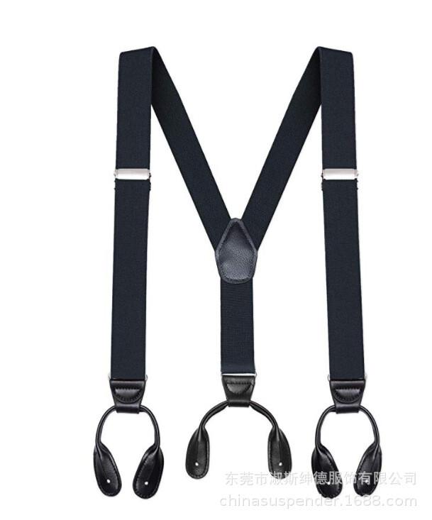 Ležerne muške naramenice 6 kopči prekogranična dostava visokokvalitetne naramenice za odrasle s gumbima