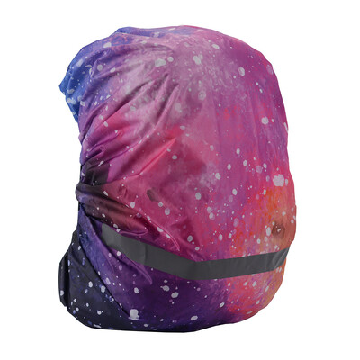 Reflektirajuća vodootporna ruksak Kišna navlaka Sport na otvorenom Noćni biciklizam Sigurnosna svjetleća kišna navlaka Torba Navlaka za planinarski ruksak