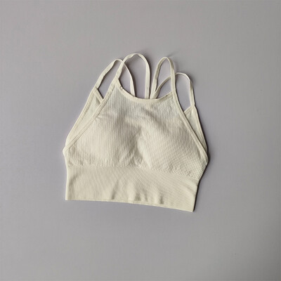 Dámska športová podprsenka Push-Up Fitness Jóga Podprsenka Spodná bielizeň Športové topy pre ženy Priedušná bežecká vesta Oblečenie do posilňovne