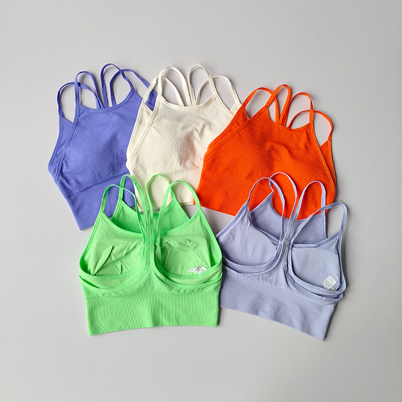 Dámska športová podprsenka Push-Up Fitness Jóga Podprsenka Spodná bielizeň Športové topy pre ženy Priedušná bežecká vesta Oblečenie do posilňovne