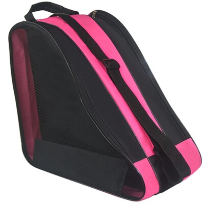 Prenosná taška na kolieskové korčule, taška na korčuľovanie s veľkou kapacitou, priedušná detská taška na inline korčule, úložná taška na korčule a taška na korčuliarske topánky.