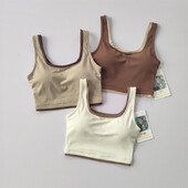 Letná športová podprsenka v tvare písmena U pre ženy Gather to Gather, joga, tielko na behanie a tréning, telová podprsenka