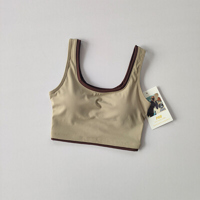 Letná športová podprsenka v tvare písmena U pre ženy Gather to Gather, joga, tielko na behanie a tréning, telová podprsenka