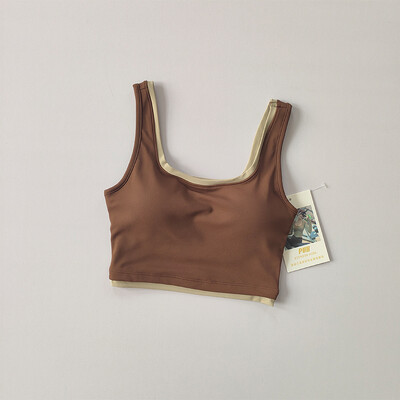 Letná športová podprsenka v tvare písmena U pre ženy Gather to Gather, joga, tielko na behanie a tréning, telová podprsenka