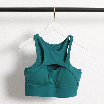 2024 Nová dámska kompresná podprsenka na cvičenie, sexy, s krížovými ramienkami, fitness, joga, športová podprsenka s odnímateľnou vložkou