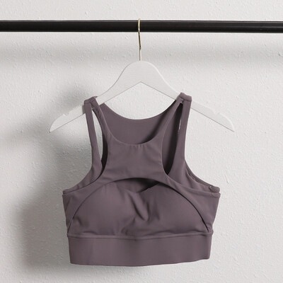 2024 Nová dámska kompresná podprsenka na cvičenie, sexy, s krížovými ramienkami, fitness, joga, športová podprsenka s odnímateľnou vložkou