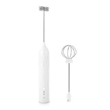 Milk Frother Coffee Frother Household Electric Milk Frother Milk Stirrless Cordless Hand Frother