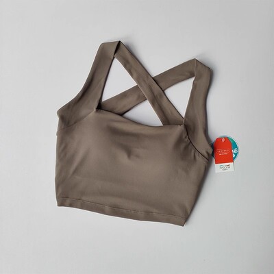 Ženski gornji sportski grudnjak na naramenice Visoki push up grudnjaci za trčanje Sportski grudnjak Joga Gym Crop Top Grudnjak Fitness Top Sportski grudnjak