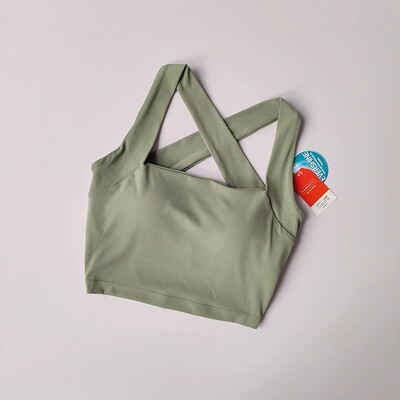 Ženski gornji sportski grudnjak na naramenice Visoki push up grudnjaci za trčanje Sportski grudnjak Joga Gym Crop Top Grudnjak Fitness Top Sportski grudnjak