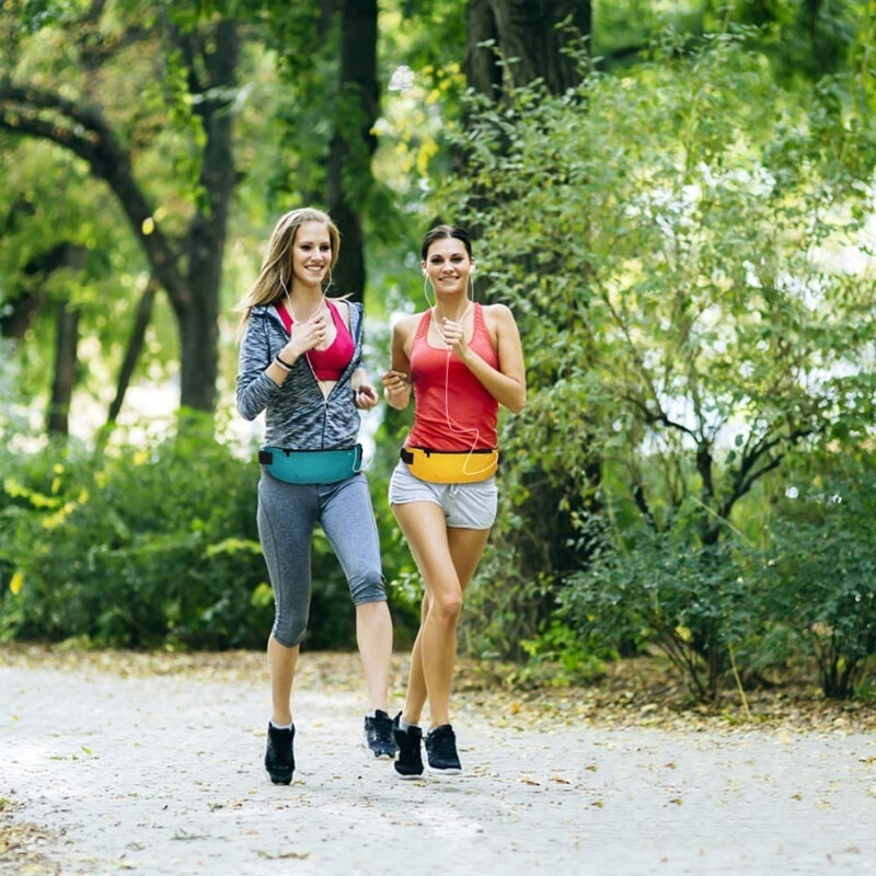 Dámske bežecké opaskové tašky, vodeodolné, priedušné, ľadvinky, cyklistika, jogging, tréning, šport, fitness, posilňovňa, puzdro na telefón