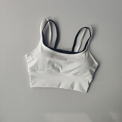 Ženski sportski grudnjak otporan na udarce Tanko elastično donje rublje za fitness Prozračna sportska odjeća za jogu