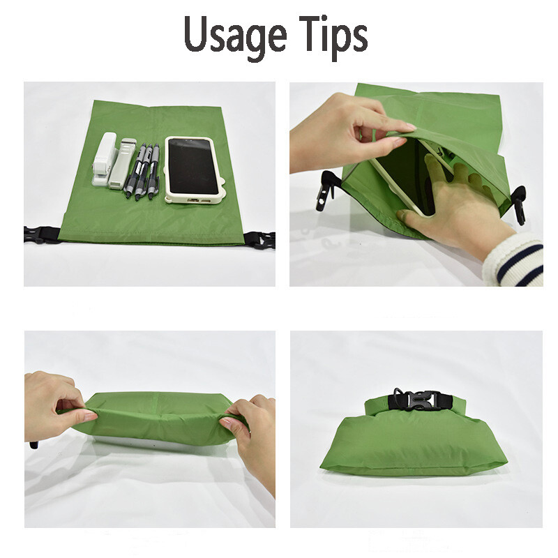 1,5/2,5/3/3,5/5/8l vodotesné suché vrecko, ľahké suché vrecia s rolovacím vrchom, úložné vrecko na oblečenie na driftovanie a plávanie, udržiava výbavu v suchu