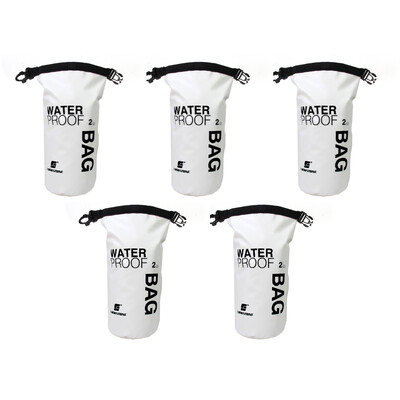 2L sklopiva PVC vodootporna suha torba džepna vreća za vanjsko plivanje kajak rafting pecanje vožnja čamcem torba s kantom torba za pješačenje po rijeci