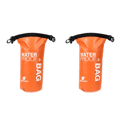 2L sklopiva PVC vodootporna suha torba džepna vreća za vanjsko plivanje kajak rafting pecanje vožnja čamcem torba s kantom torba za pješačenje po rijeci