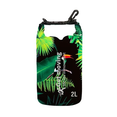 Otisnuta vodootporna suha torba za žene Muškarci Lagana suha torba za pohranu na rolnu Ruksak za putovanja Plivanje Vožnja čamcem Kajak Kampiranje