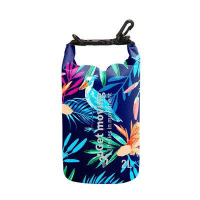 Otisnuta vodootporna suha torba za žene Muškarci Lagana suha torba za pohranu na rolnu Ruksak za putovanja Plivanje Vožnja čamcem Kajak Kampiranje