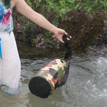 Водоустойчива суха чанта, камуфлажна ролка, суха чанта, пакет за раница за каяк, плаваща лодка, плуване, рафтинг, риболов, плаж