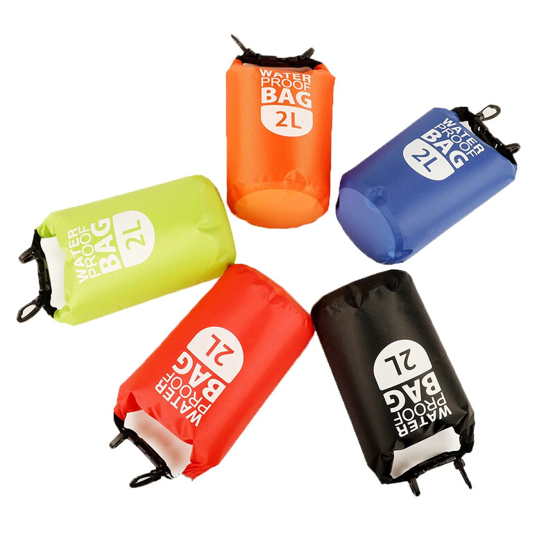 2L 10L 20L Vodootporna suha torba za plivanje na otvorenom Vreća za pohranu na kopču za kampiranje Vodootporne torbe za kampiranje s podesivom kukom