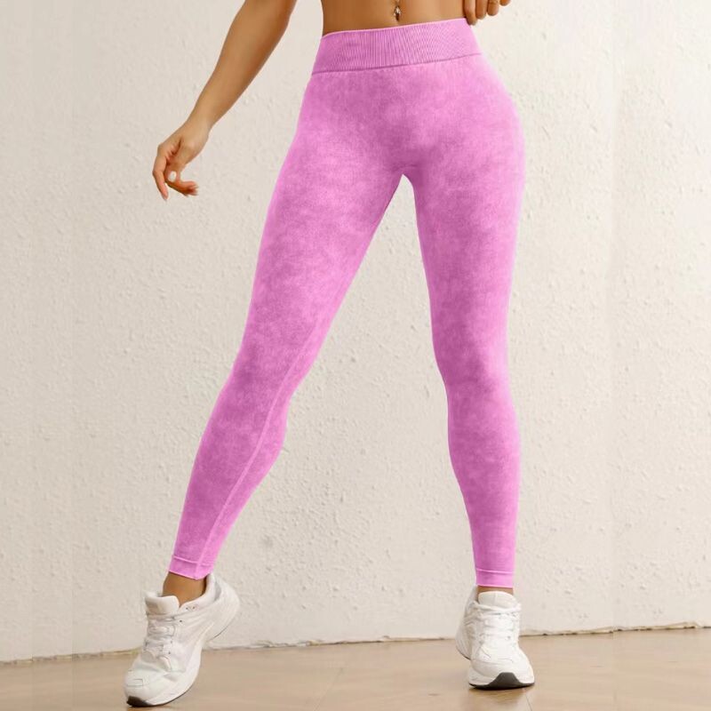 Ženske leđa-V Sportske tajice za jogu Visoki struk Hlače za jogu Odjeća za vježbanje za žene Sportske tajice za fitnes