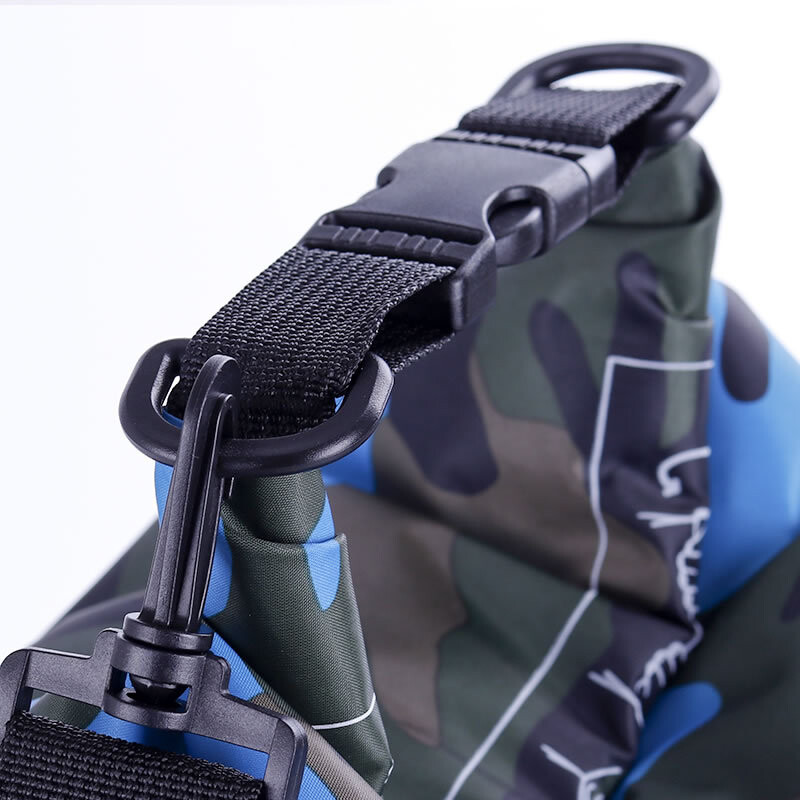 PVC Vodootporna suha torba 5L 10L 20L 30L Kamuflažne boje Plivanje Rafting Ribolov Vožnja čamcem Kajakaštvo Skladištenje Drifting Rafting torba