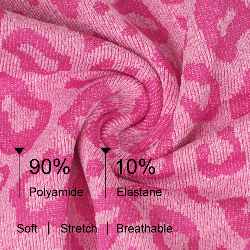 Dámske fitness legíny s leopardím vzorom, vysoký pás, V-tvarované jogové nohavice, kontrola brucha, mäkké nepriehľadné cvičebné nohavice