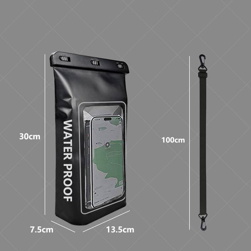 2L Vodootporne torbe za mobilne telefone Prijenosna suha torba Rafting na otvorenom Torbe preko ramena Plivanje Ronilački paket za driftanje Surfanje