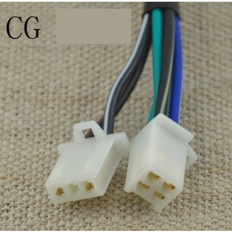 Motorkerékpár GY6 CG125 egyenáramú gyújtó egyenáramú gyújtás automatikus szögletes gyújtószögletes dugó