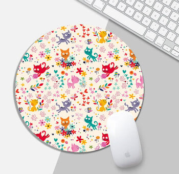 Γελοιογραφία mouse pad στρογγυλό μαξιλάρι γραφείου υπολογιστή αντιολισθητικό δώρο premium mouse pad λογότυπο μικρό μαξιλαράκι ποντικιού