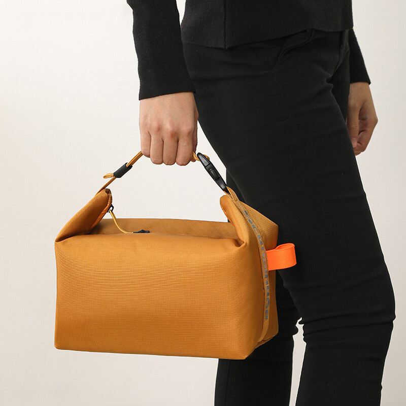 1PC Kampiranje Izolirani paket za ručak Izolirana bento vrećica Kutija za ručak od aluminijske folije Vreća za led Prijenosna ručna torba za večeru za piknik za pohranu hrane