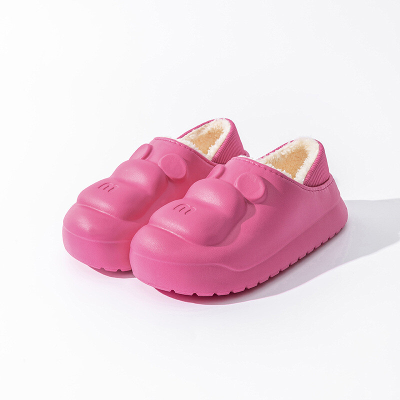 Papuče pamučne cipele vodootporne ženske jesenske i zimske topli parovi pamučnih papuča torba s gornjom odjećom protiv klizanja Baršunaste pamučne papuče