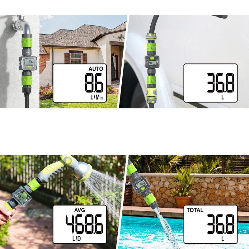 Prekogranični senzor protoka vode precizno mjeri podatke o protoku vode i jednostavan je za instalaciju i očitavanje