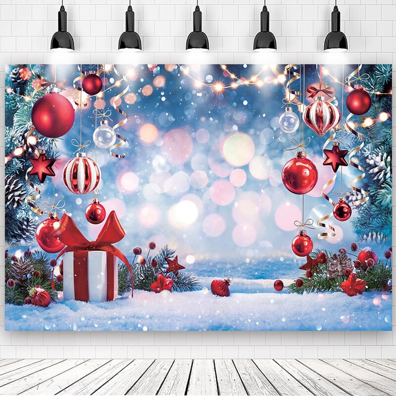 Karštas išpardavimo langas Kalėdų fono audinio reklamjuostė Kalėdų atostogų vakarėlio dekoravimo fono audinio vėliava