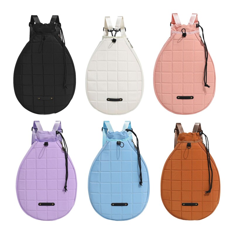 Tenisový batoh, obal na tenisové rakety, veľká kapacita s nastaviteľným popruhom, taška na bedmintonové rakety, tenisová crossbody taška