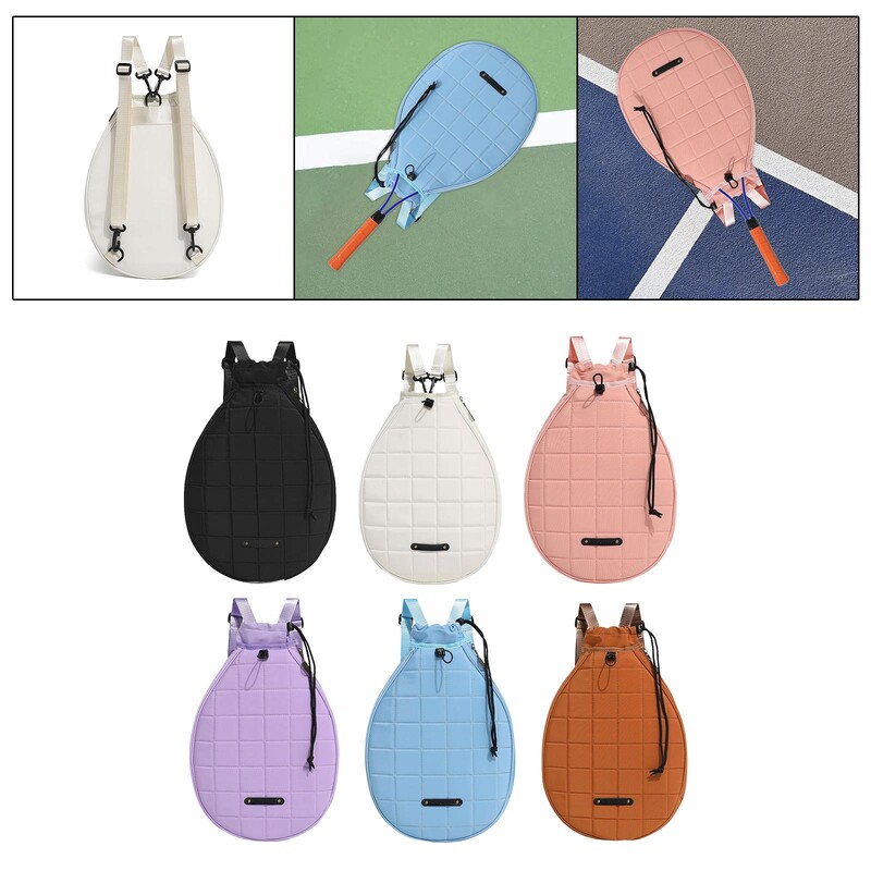 Tenisový batoh, obal na tenisové rakety, veľká kapacita s nastaviteľným popruhom, taška na bedmintonové rakety, tenisová crossbody taška