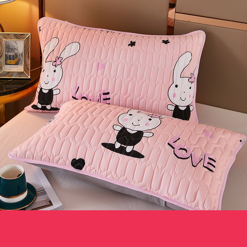 Prošivene jastučnice vodootporne i protiv grinja, par jednobojnih jastučnica, jastučnice, zaštitne navlake za kućnu upotrebu 4874