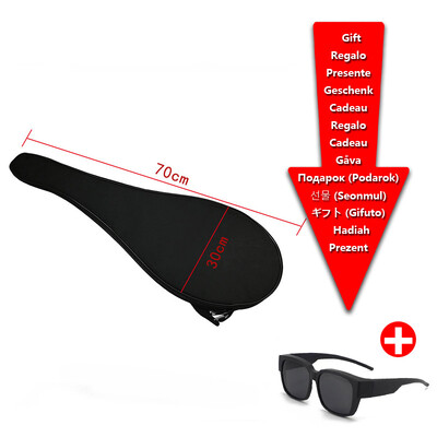 Vysokokvalitná taška na tenisové rakety z oxfordskej látky s čiernym zipsom na úschovu cez rameno pre mužov a ženy na fitness