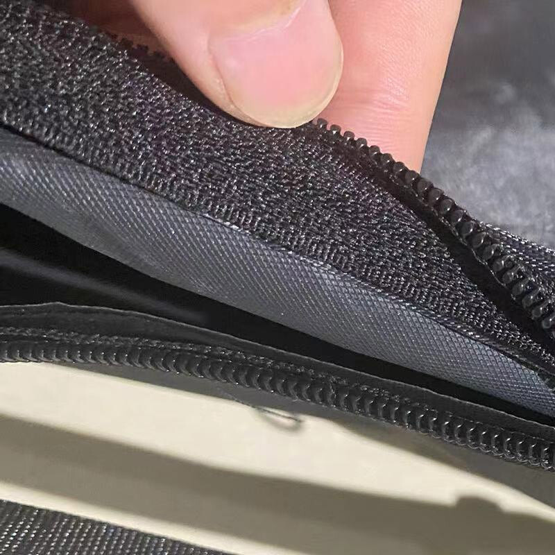 Vysokokvalitná taška na tenisové rakety z oxfordskej látky s čiernym zipsom na úschovu cez rameno pre mužov a ženy na fitness