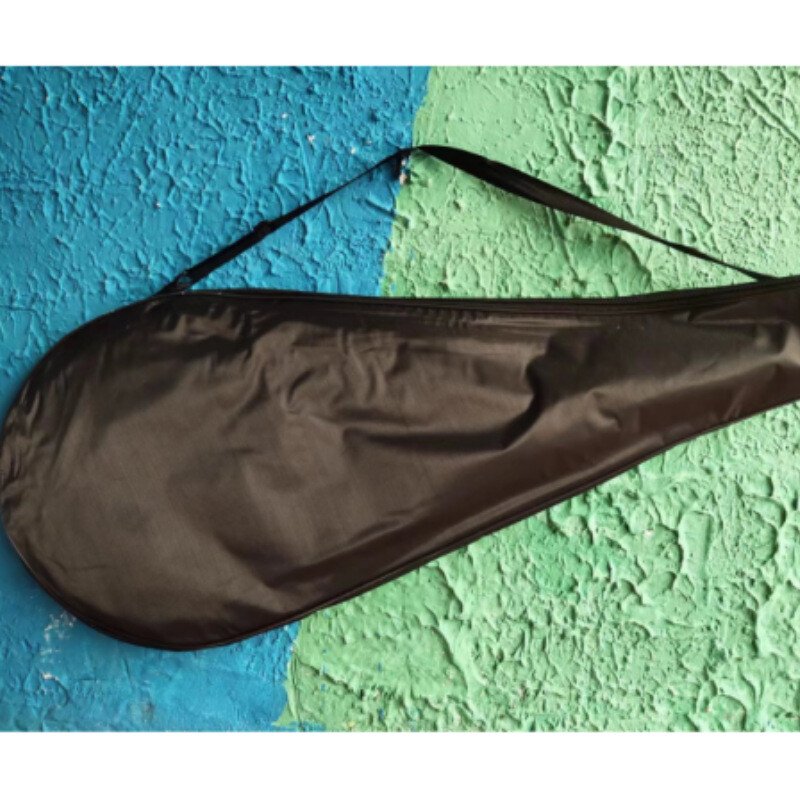 Vysokokvalitná taška na tenisové rakety z oxfordskej látky s čiernym zipsom na úschovu cez rameno pre mužov a ženy na fitness