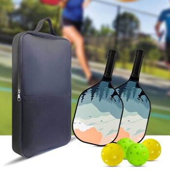 Регулируема раница за ракети Pickleball Преносима раница за ракети Pickleball Paddle Bag Тенис Pickleball Bag Мъже Жени