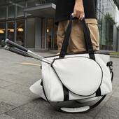 Teniska torba na rame Sportska torba Prijenosna za žene Muškarci Teniski reket Vanjska odjeća Reket za badminton Pickleball