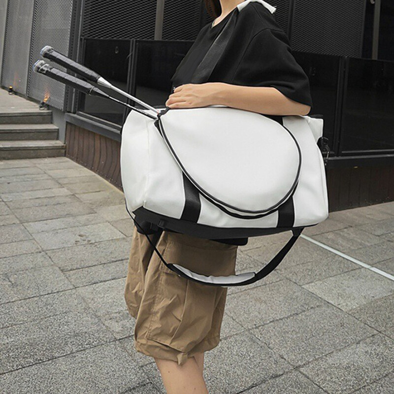 Teniska torba na rame Sportska torba Prijenosna za žene Muškarci Teniski reket Vanjska odjeća Reket za badminton Pickleball