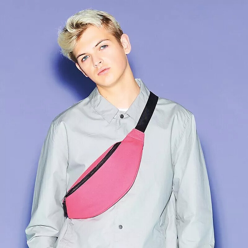 Чанта за колан за мъже, жени Fanny Waist Bag Pack Waterproof Running Belly Banana Мъжки дами Kangaroo Bum Hip Sports Waist Bag Side