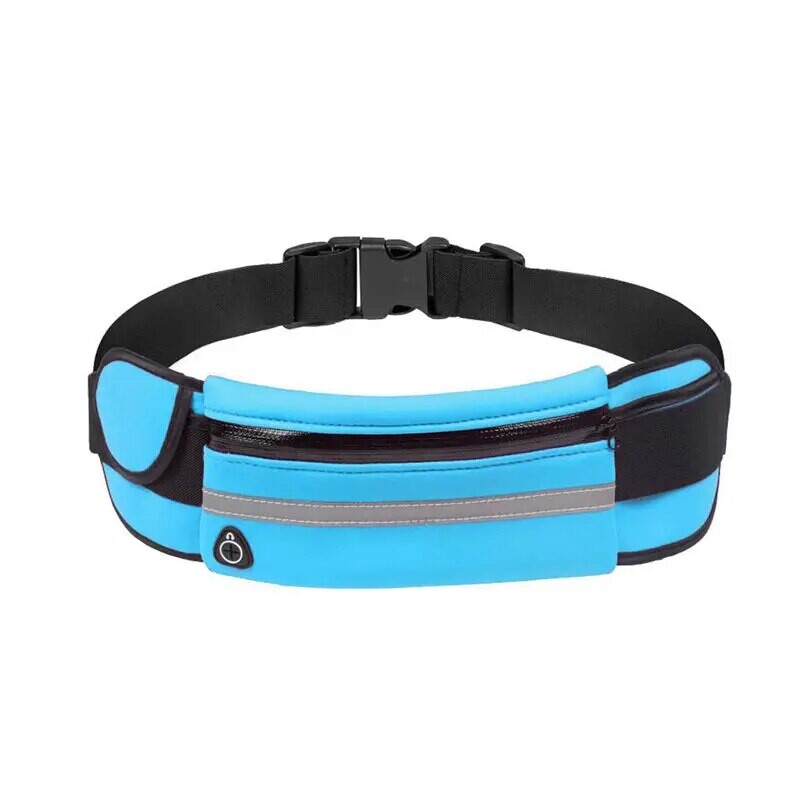 1 tk värviline veekindel neopreenist Fanny Pack Running Man vöökott