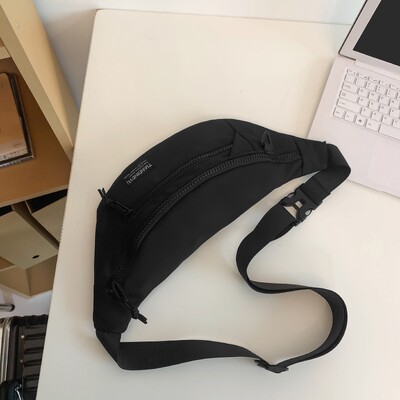 Нова модерна мъжка чанта за гърди, персонализирана и универсална ежедневна чанта през рамо, спортна чанта през кръста, ежедневна пътна чанта през рамо, чанта за мобилен телефон