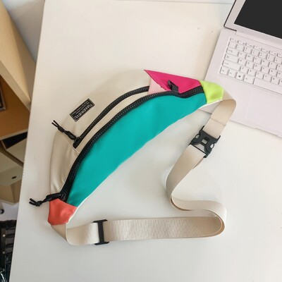 Нова модерна мъжка чанта за гърди, персонализирана и универсална ежедневна чанта през рамо, спортна чанта през кръста, ежедневна пътна чанта през рамо, чанта за мобилен телефон