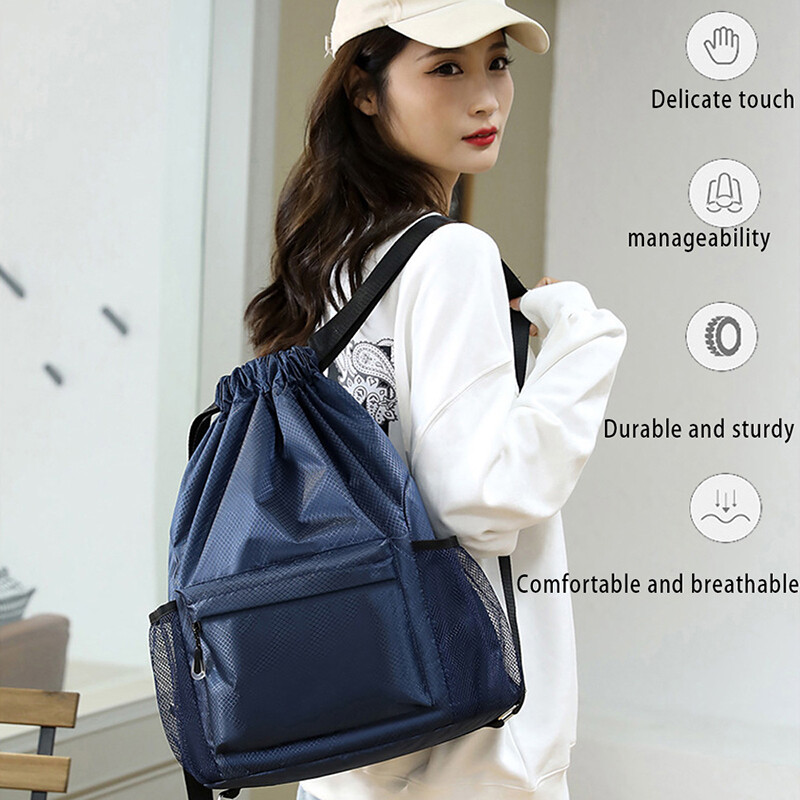 Vodootporni džepni ruksak s vezicom Nova muška i ženska sportska torba za planinarenje