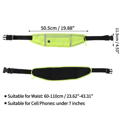 Ľadvinka X Autohaux s držiakom na fľašu s vodou, reflexný bežecký opasok, bežecké vrecko, opasok na behanie, ľadvinka